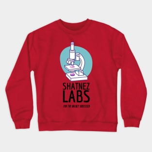 Shatnez Labs - For the Mildly Obsessed Judaica Crewneck Sweatshirt